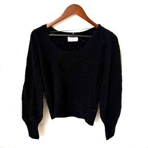 Old Navy Pointelle Scoop Neck Sweater NWT